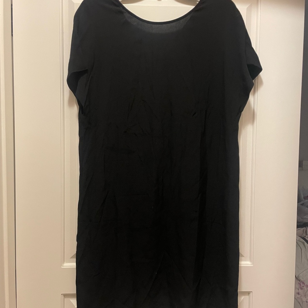 Madewell Black Midi Dress